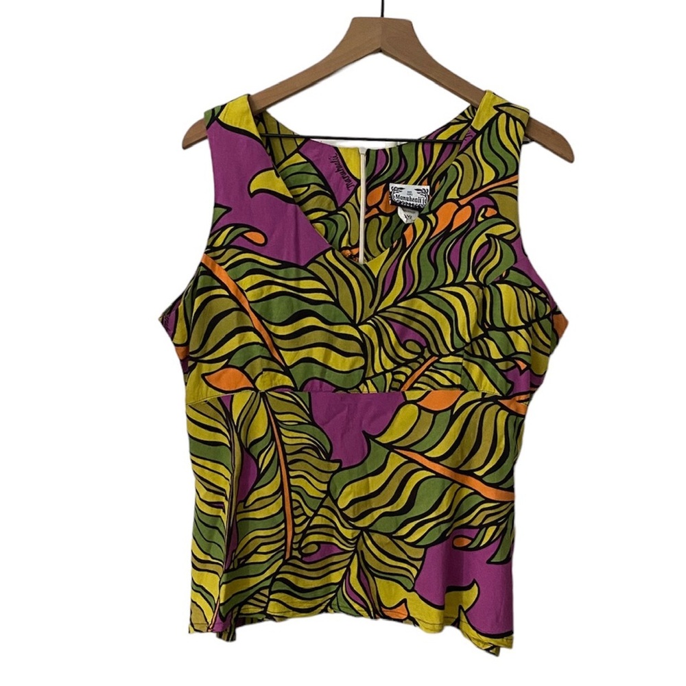 Manuheali’i Top Blouse Hawaiian Plus Size XXL